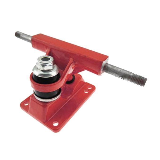 1 Pair Aluminum Alloy Skateboard Track Bushing 3.25-inch Hangar Red