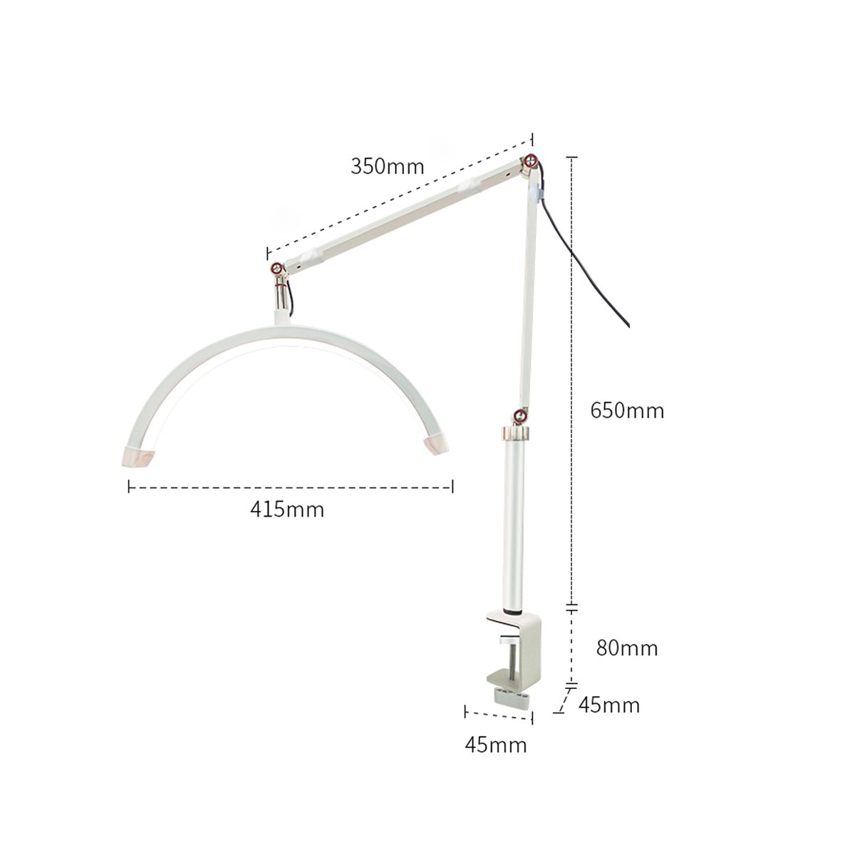 HD-M3X Desktop LED Video Light Fill Light 3000K-6000K