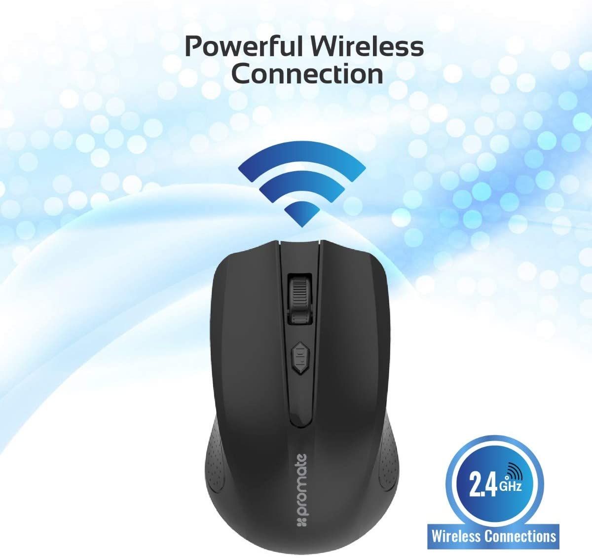 Ultra Fast Wireless Optical Mouse - Clix-8 - Mac OS/ Windows/ Android