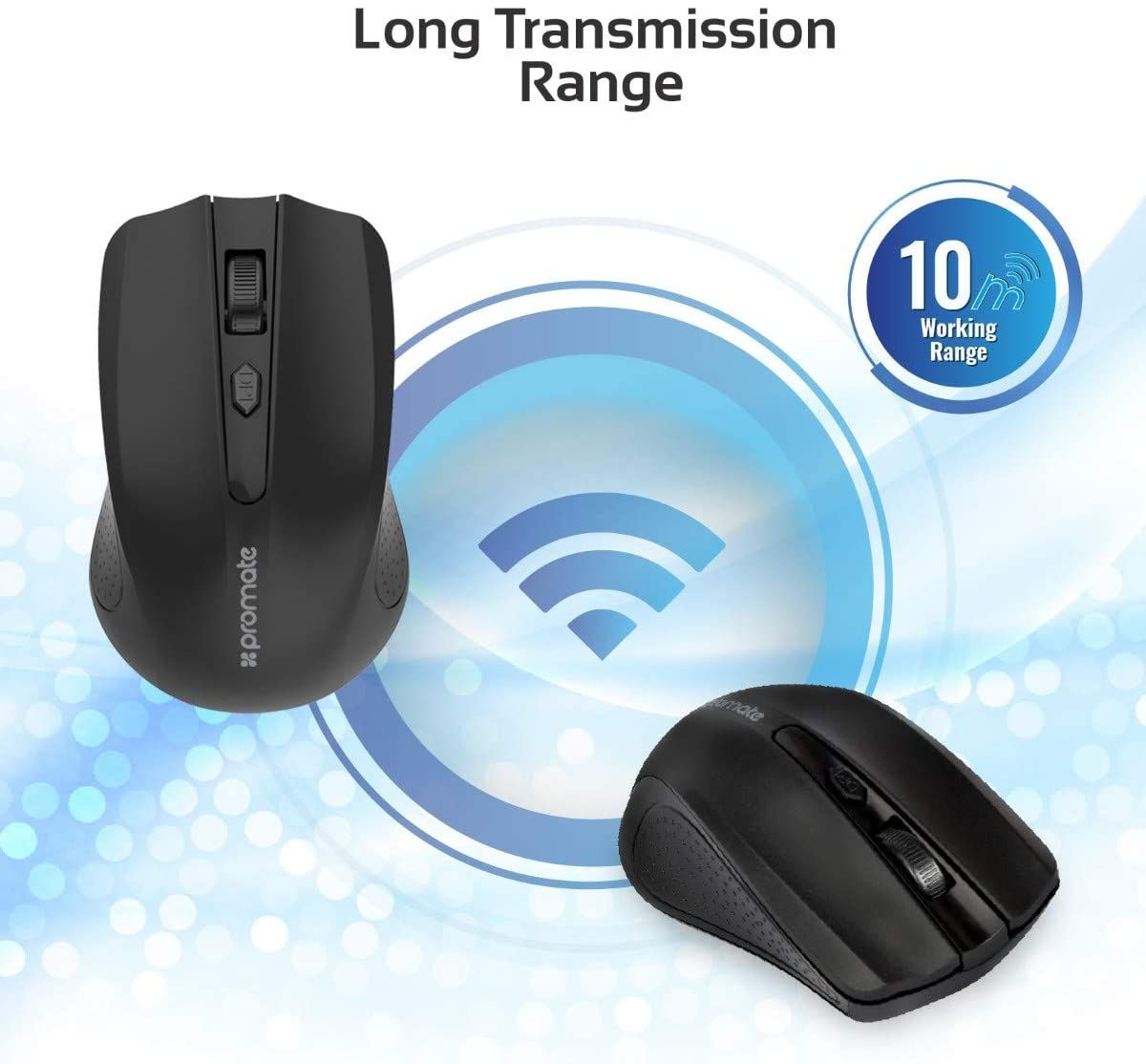 Ultra Fast Wireless Optical Mouse - Clix-8 - Mac OS/ Windows/ Android