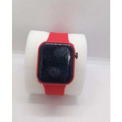 Unisex Cube Led Digital Watch -Red