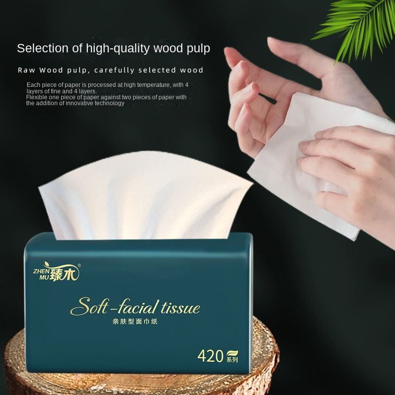 Household Tissue Paper Napkins Facial Tissue Toilet Paper