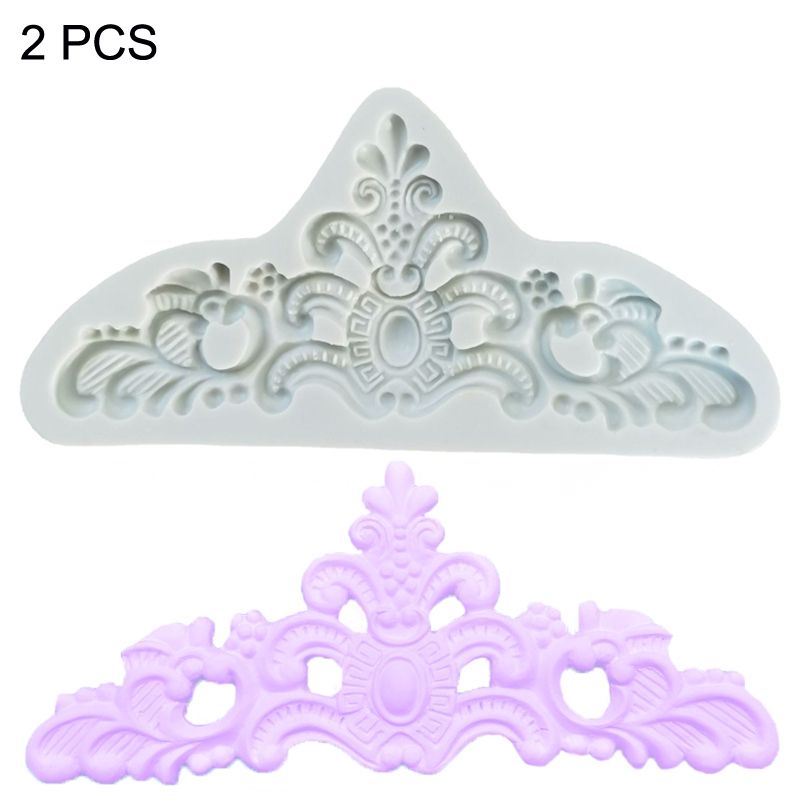 2 PCS Chocolate Cake Silicone Mold