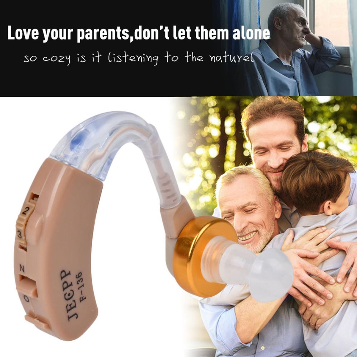 Sound Amplifier Hearing Aids In Ear Hearing Enhancement Device