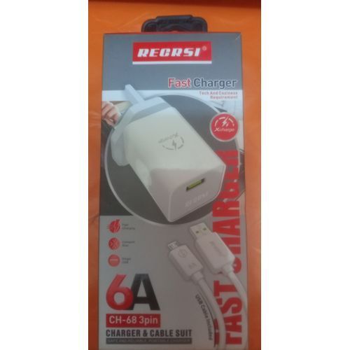 6A Fast Charging Adapter Charger For Note & Hot Series Phone