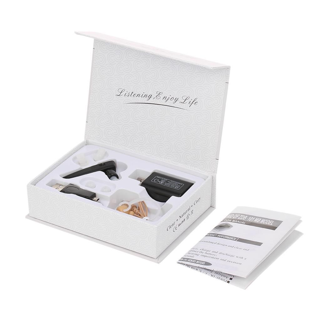 Invisible Mini Hearing Aid Rechargeable For Elderly Binaural Sound Amplifier Hearing Aids Digital Deaf Ear Care Tool Devices