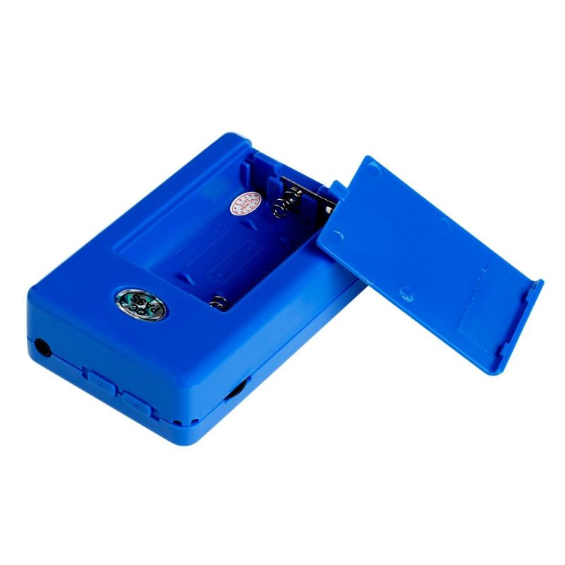 Adult Baby Bedwetting Enuresis Urine Bed Wetting Alarm +Sensor With Clamp Blue