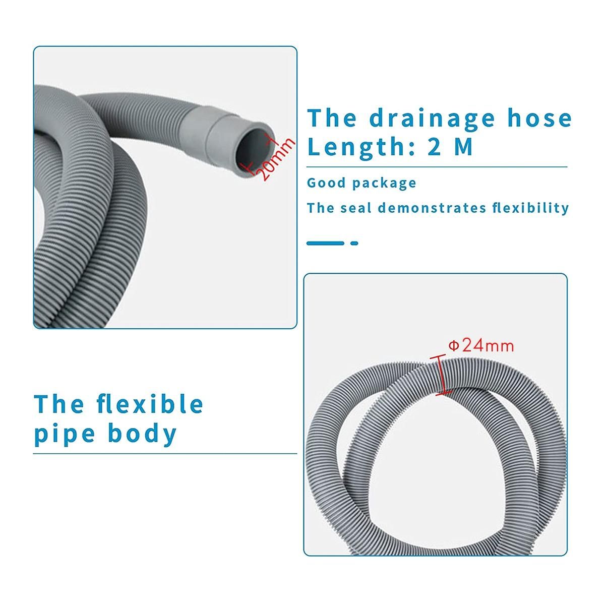 Drain Hose Extension Set Universal Washing Machine Hose