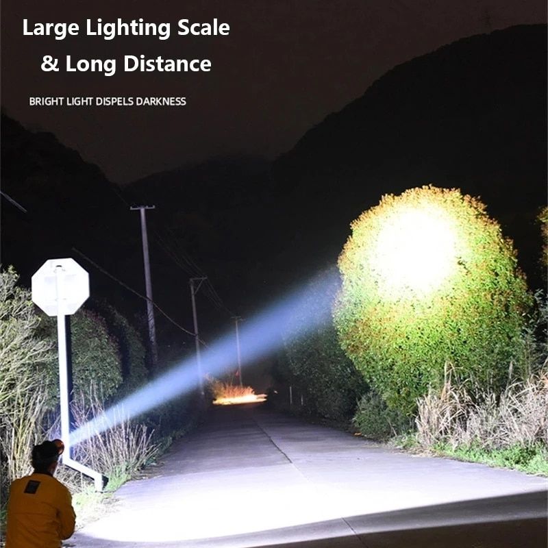 1000000LM XHP199 Powerful Led Headlamp Most Brightest