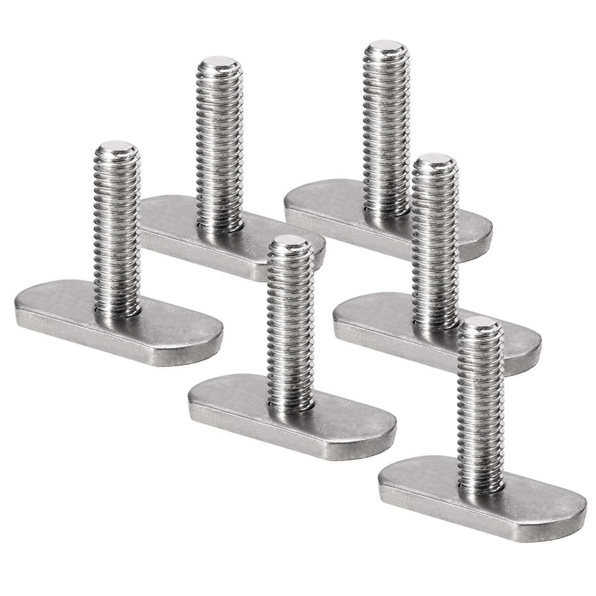 6Pcs Kayak Rails Screws Bolts Hardware Parts For Kayak