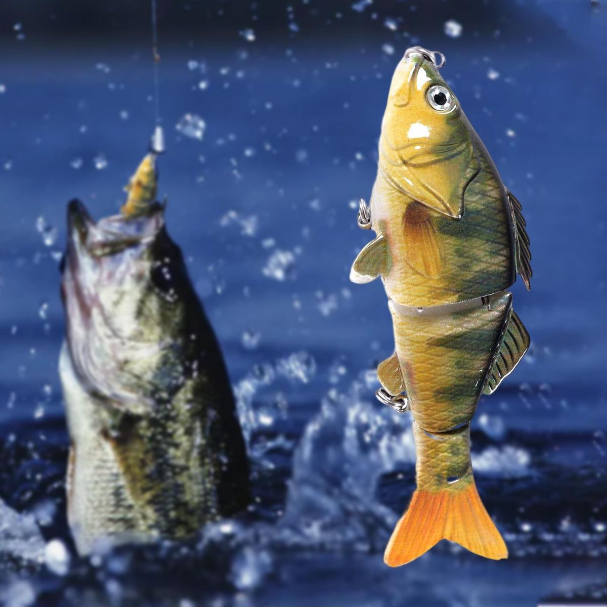 Fishing Lure Bait Realistic 3d Fisheye Lure Multi for Freshwater E