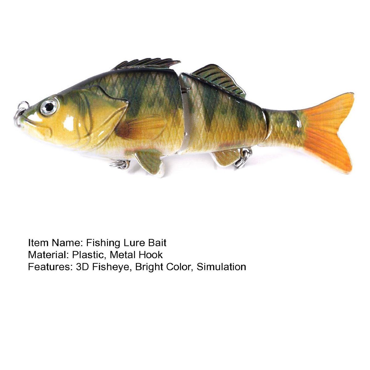 Fishing Lure Bait Realistic 3d Fisheye Lure Multi for Freshwater E