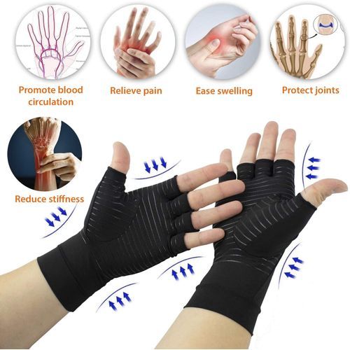 Copper Arthritis Compression Bracer(Small)