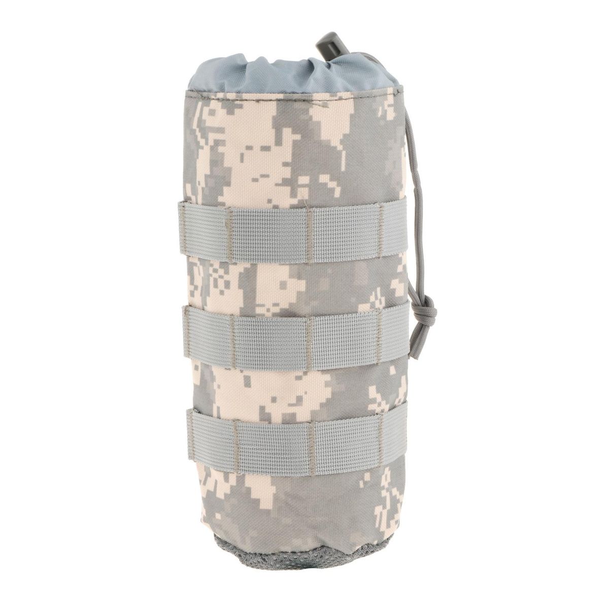 Molle Water Bottle Pouch  Drawstring ACU Digital