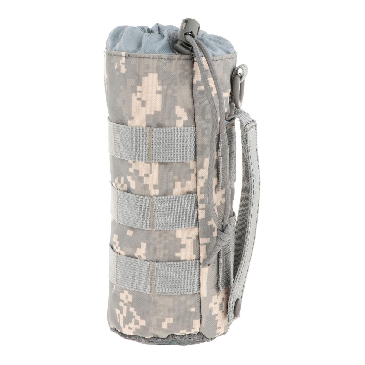 Molle Water Bottle Pouch  Drawstring ACU Digital