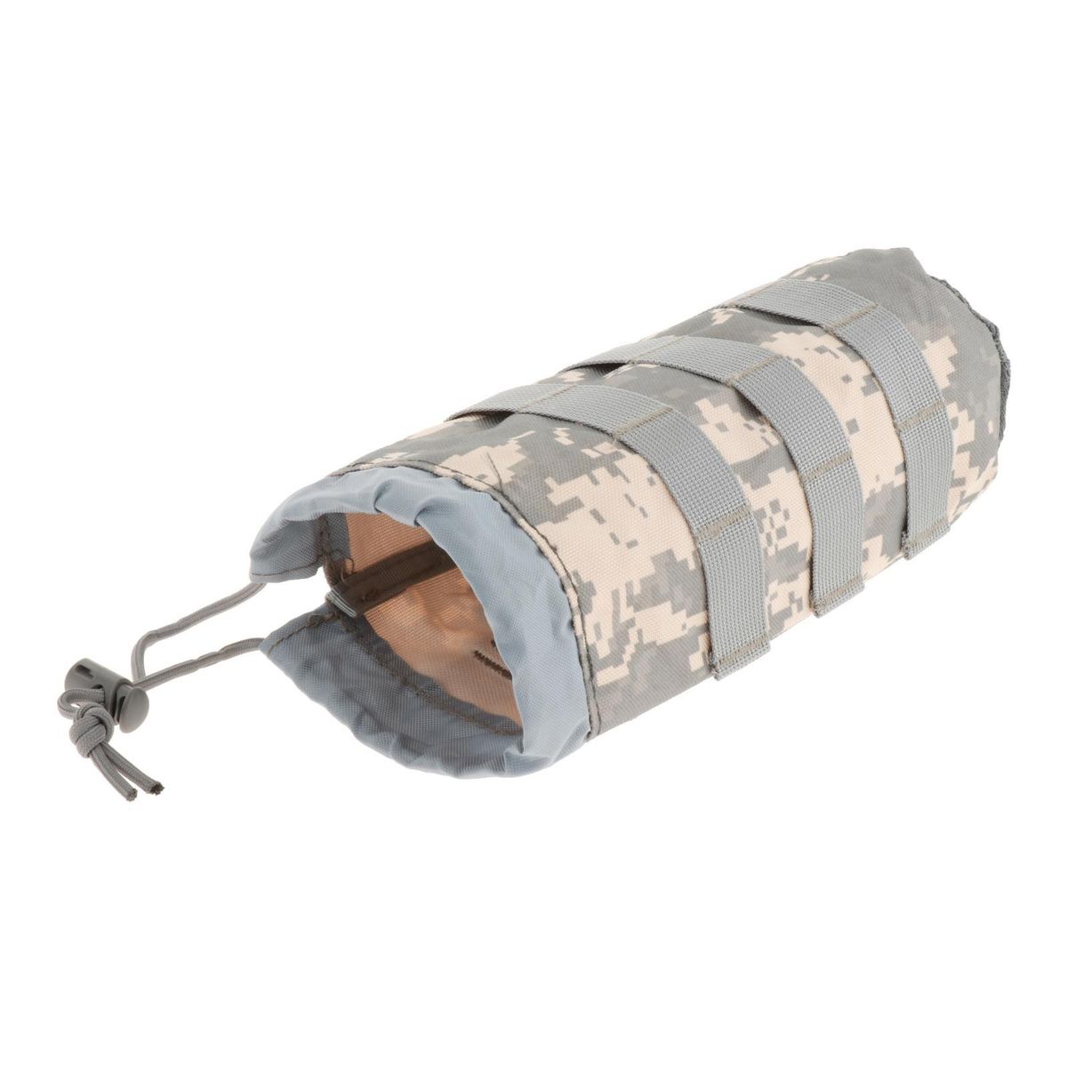 Molle Water Bottle Pouch  Drawstring ACU Digital