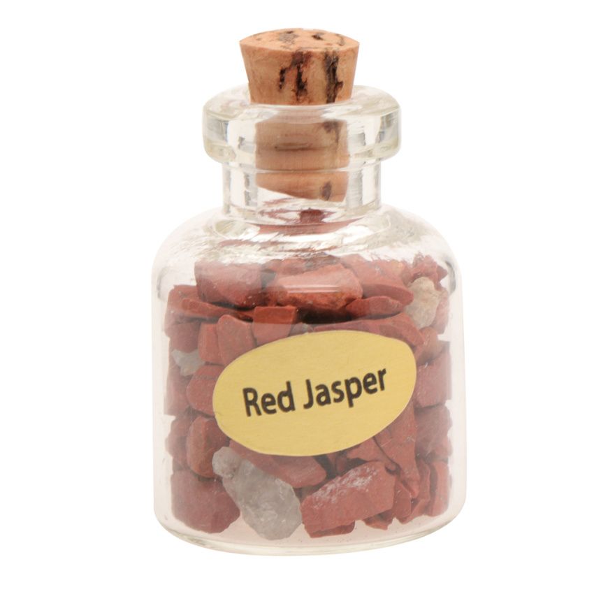 9PCS Mini Gemstone Bottles  Crystal Tumbled Stone Gemstone Decor