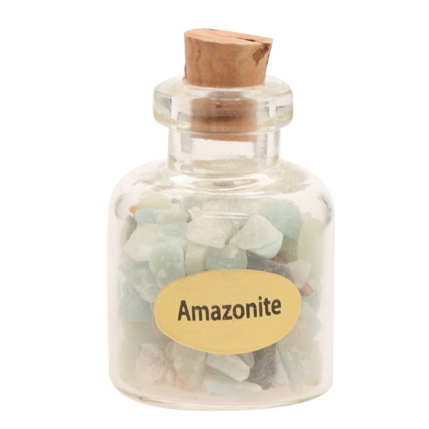 9PCS Mini Gemstone Bottles  Crystal Tumbled Stone Gemstone Decor