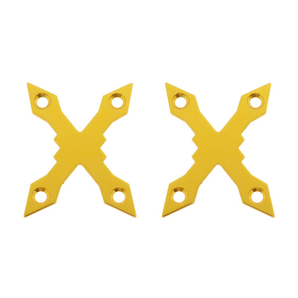 1 Pair Of Aluminum Alloy Skateboard Longboard Deck Screws Anti Gold