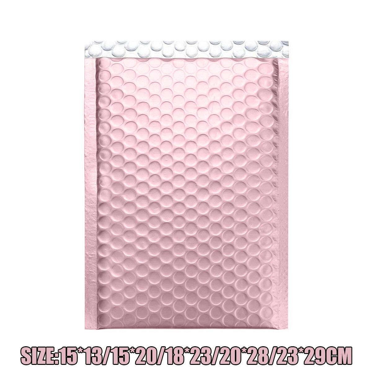 20pcs Rose Gold Bubble Envelope Foam Foil Shipping Mailing Bag Bubble -- 15x13cm / 15x20cm / 18x23cm / 20x28cm / 23x29cm 23x29cm