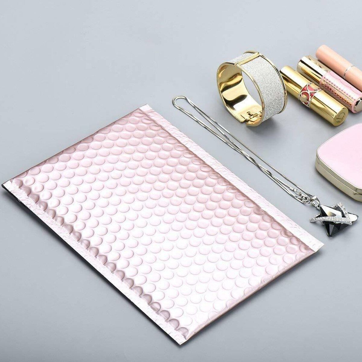 20pcs Rose Gold Bubble Envelope Foam Foil Shipping Mailing Bag Bubble -- 15x13cm / 15x20cm / 18x23cm / 20x28cm / 23x29cm 23x29cm