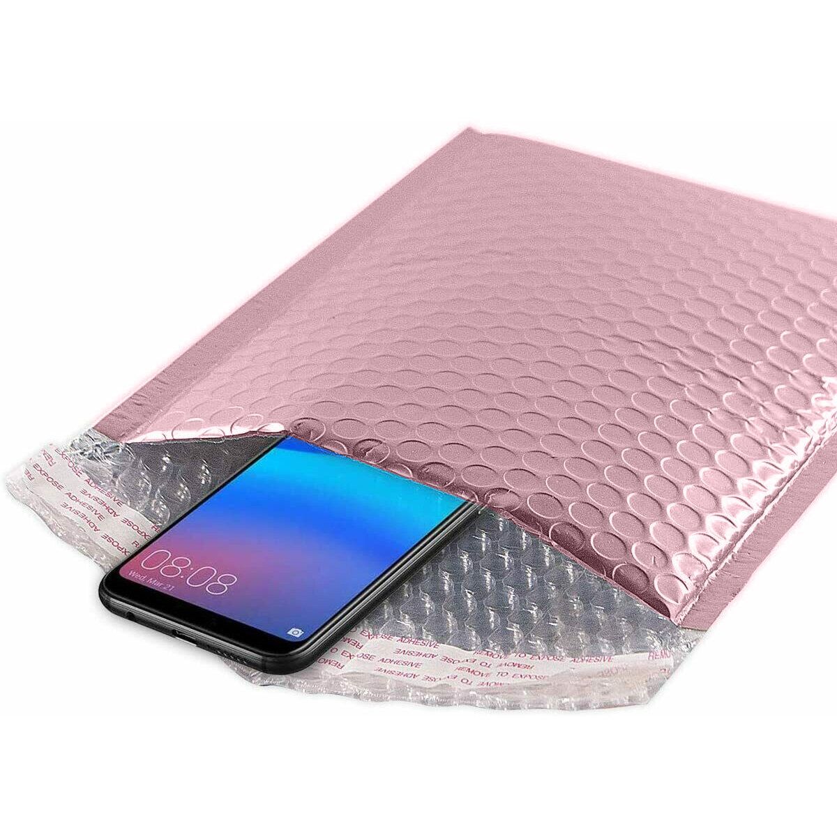20pcs Rose Gold Bubble Envelope Foam Foil Shipping Mailing Bag Bubble -- 15x13cm / 15x20cm / 18x23cm / 20x28cm / 23x29cm 23x29cm