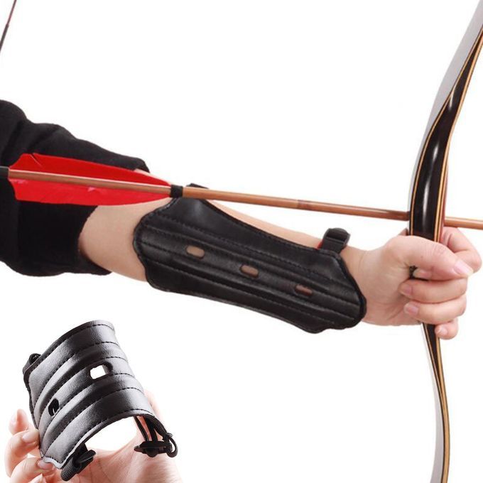 Archery Arm Guard Armguard Protector Right/ Left Handed Hunting Arm