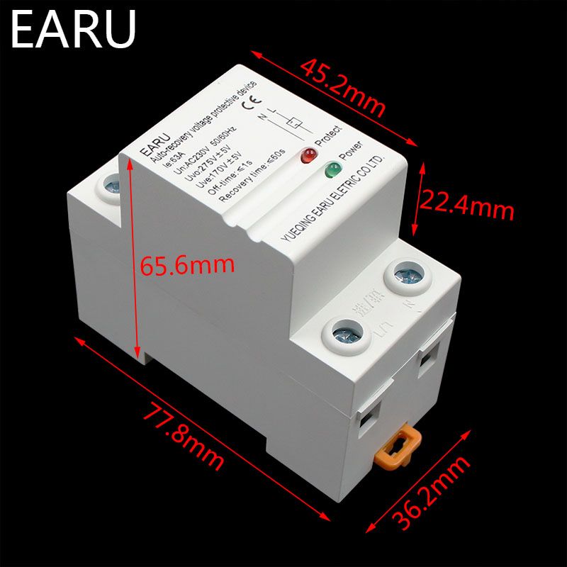 Self Din Automatic 220V 63A Rail Reconnect Restore Recovery