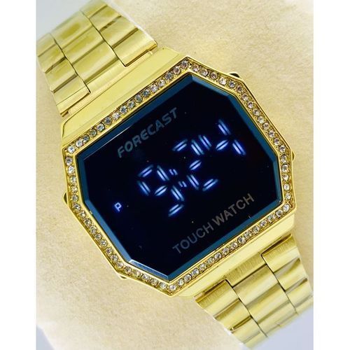 Long Lasting/No Tarnish Gold Classic Wrist Watch For Executive Men/Women With Gift Set