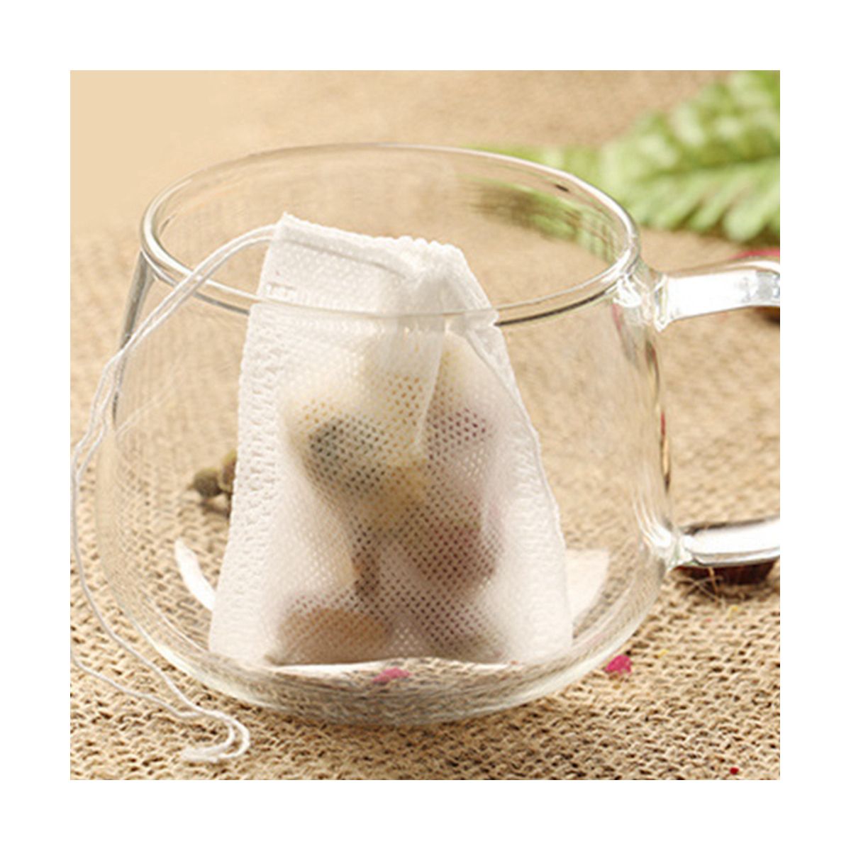 Pack Of 1000  5 X 7Cm Empty Scented Tea Bags with  Seal Filters for Loose Teas