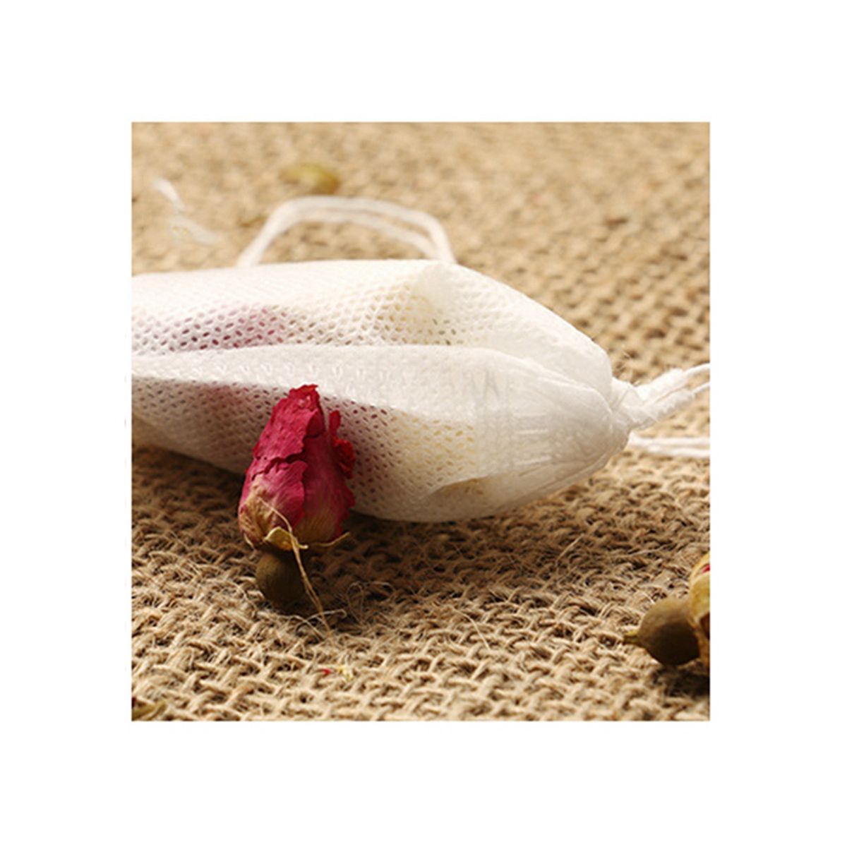 Pack Of 1000  5 X 7Cm Empty Scented Tea Bags with  Seal Filters for Loose Teas