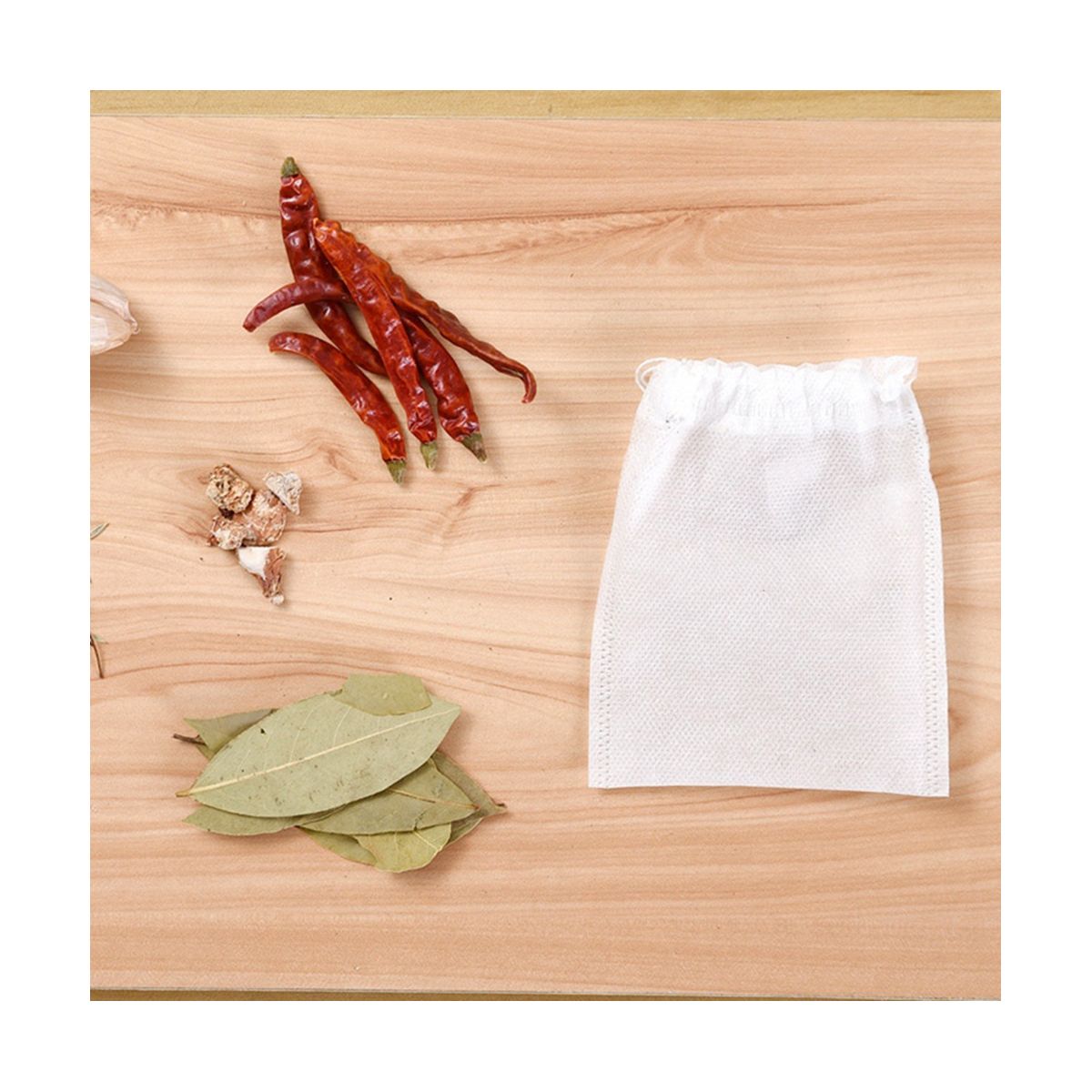 Pack Of 1000  5 X 7Cm Empty Scented Tea Bags with  Seal Filters for Loose Teas