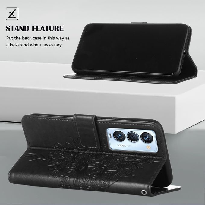 Tecno Comen 18 Premier Case Luxury Flip Card Phone Case