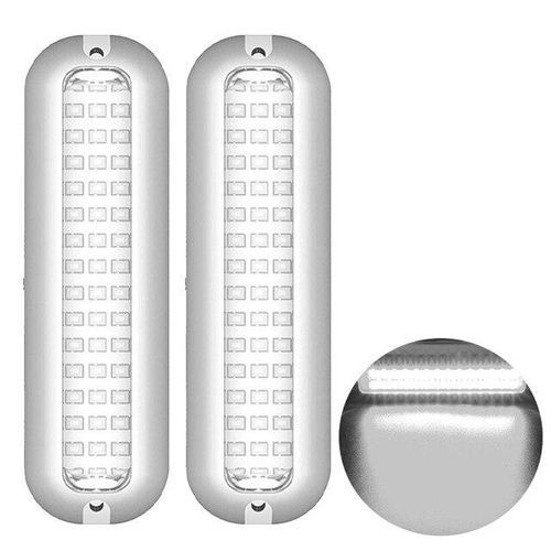 2Pcs 5 Inch Yacht Underwater Light 42 LED Navigation Light For Truck Boat Stern Anchor Light Marine Boat Sailing Signal Light