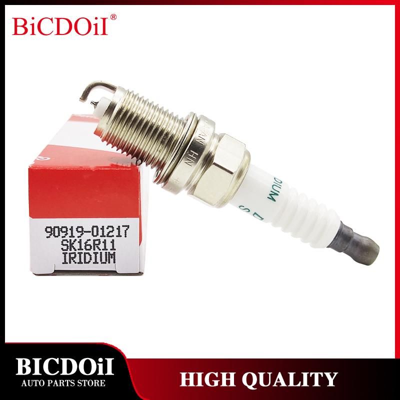 4/6Pcs 90919-01217 SK16R11 Iridium Spark Plug For Toyota Corolla 4Runner RAV4 Celica Matrix MR2 1.3L 99-08 Yaris 9091901217
