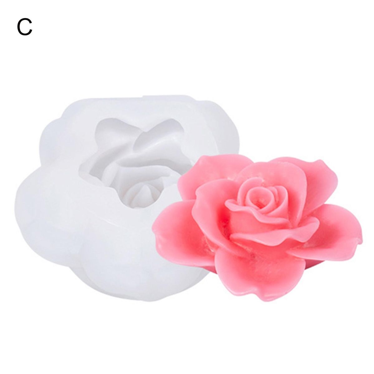 Non-stick Candle Mold Blossom Delights Premium Flower-shaped for Soap