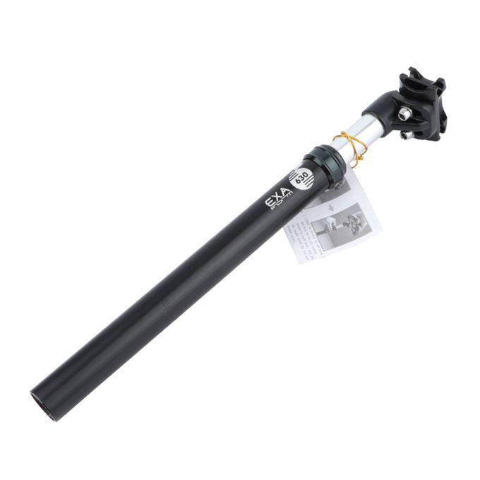 Bike Seatpost Alumium Alloy Oil Pressure Damping Seat 27.2mm Black