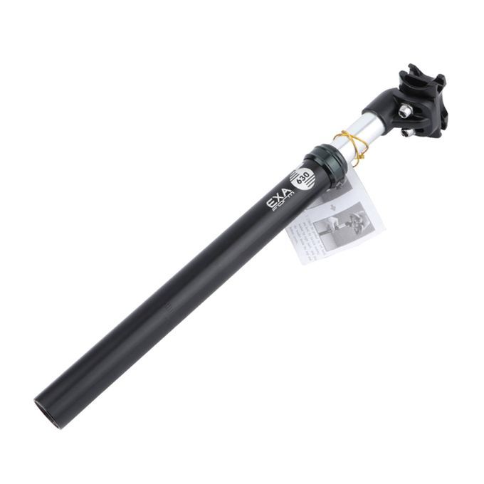 Bike Seatpost Alumium Alloy Oil Pressure Damping Seat 27.2mm Black