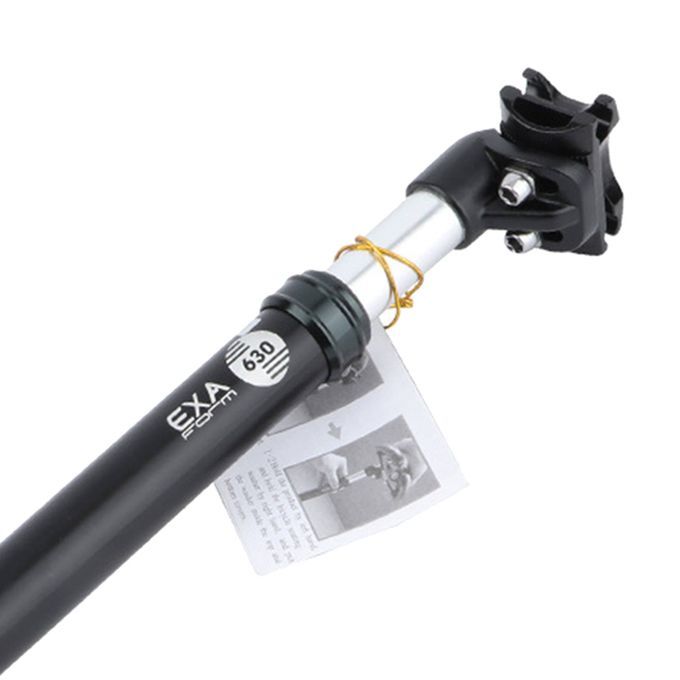 Bike Seatpost Alumium Alloy Oil Pressure Damping Seat 27.2mm Black