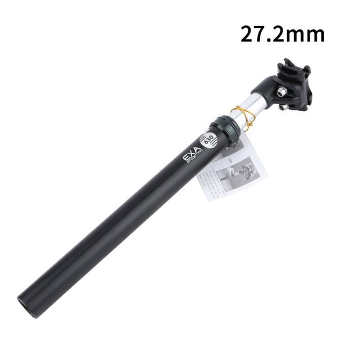 Bike Seatpost Alumium Alloy Oil Pressure Damping Seat 27.2mm Black