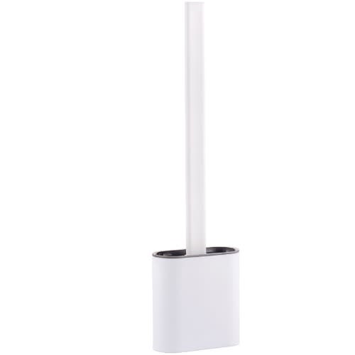Silicon Flex Wall Mounted Toilet Brush- White