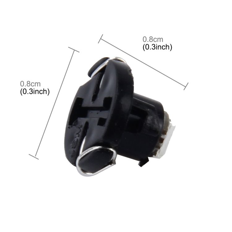 10 PCS 0.5W T4.2 Wedge Instrument Panel LED Light