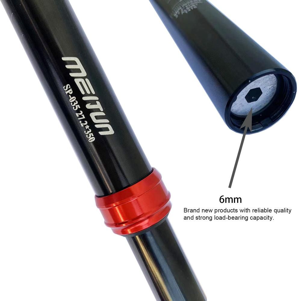 MTB Bike Suspension Seatpost Aluminum Alloy Bicycle Damping Seat Post Shock Absorber Seat Tube 31.6mm for Mountain Road Bike