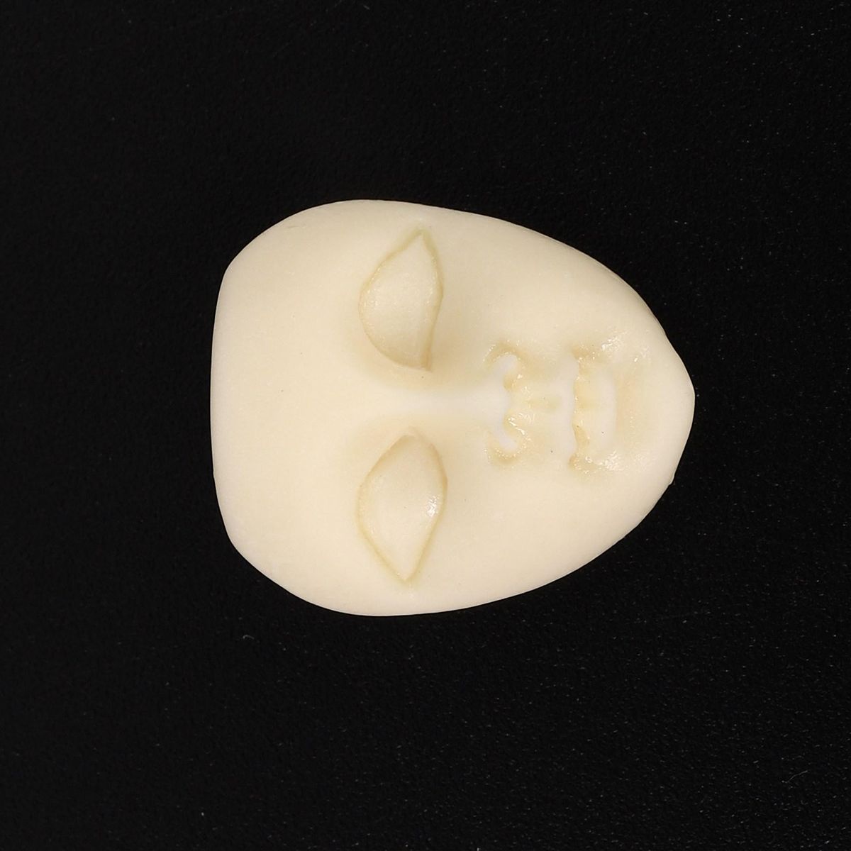 10Pcs Mini Masks Resin Mask Flatback Cabochon Beige Girl