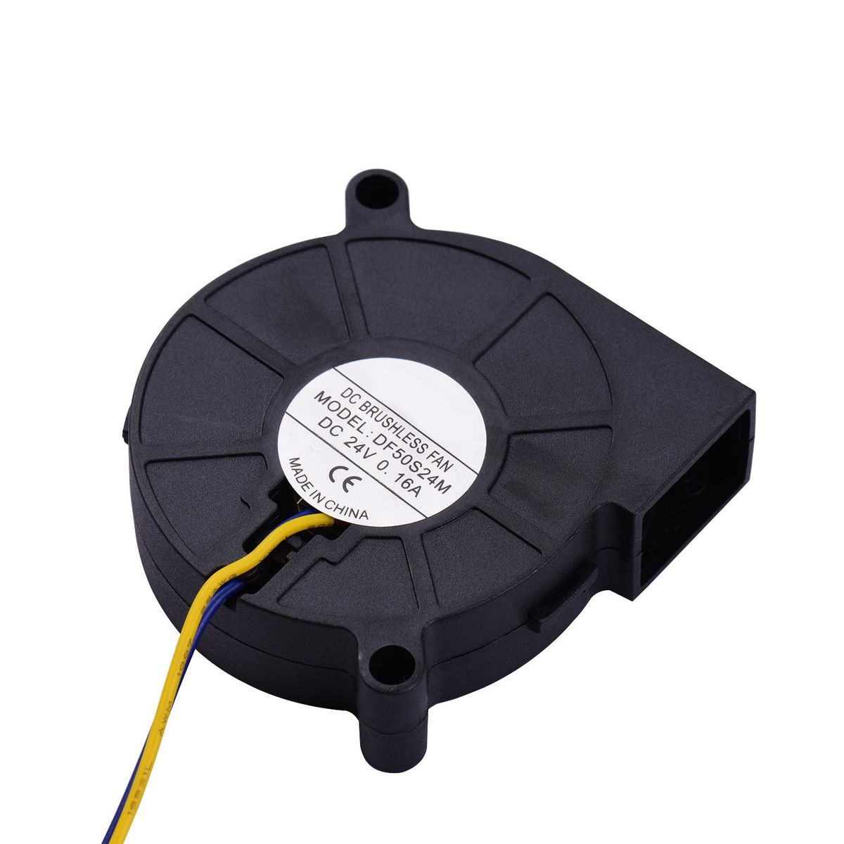 2pc Blower Fan Brushless Cooling Fan 50*50*15mm DC 24V Compatible with 3D Printer Extruder Computer Aromatherapy Machine