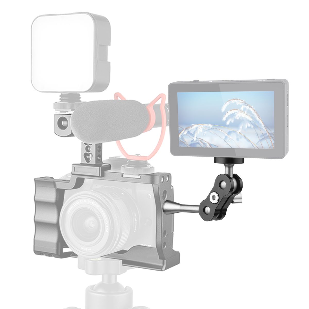 Andoer MA-95 Magic Arm Extension Bracket Monitor Mount