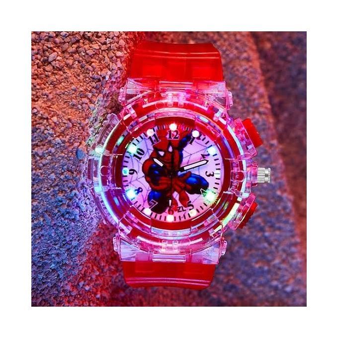 Spider Man 2in1 Kids Cartoon Character Wristwatch-Ben 10
