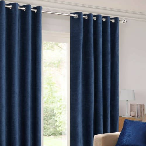 2 In 1  Plain  Curtain