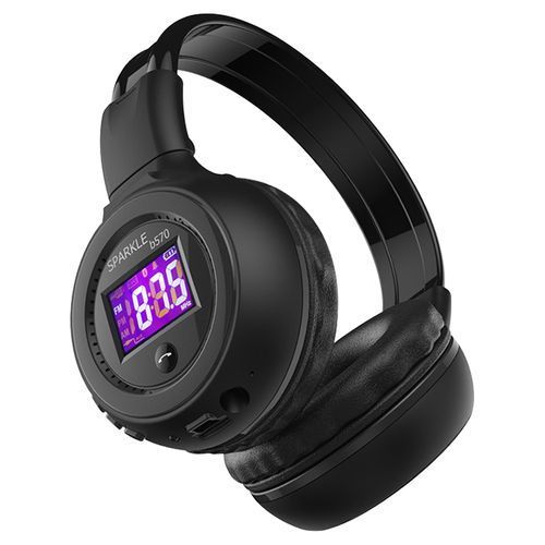 B570 HiFi Stereo Bluetooth Headphone Wireless Headset With FM Radio Micro SD Card Play(Black)