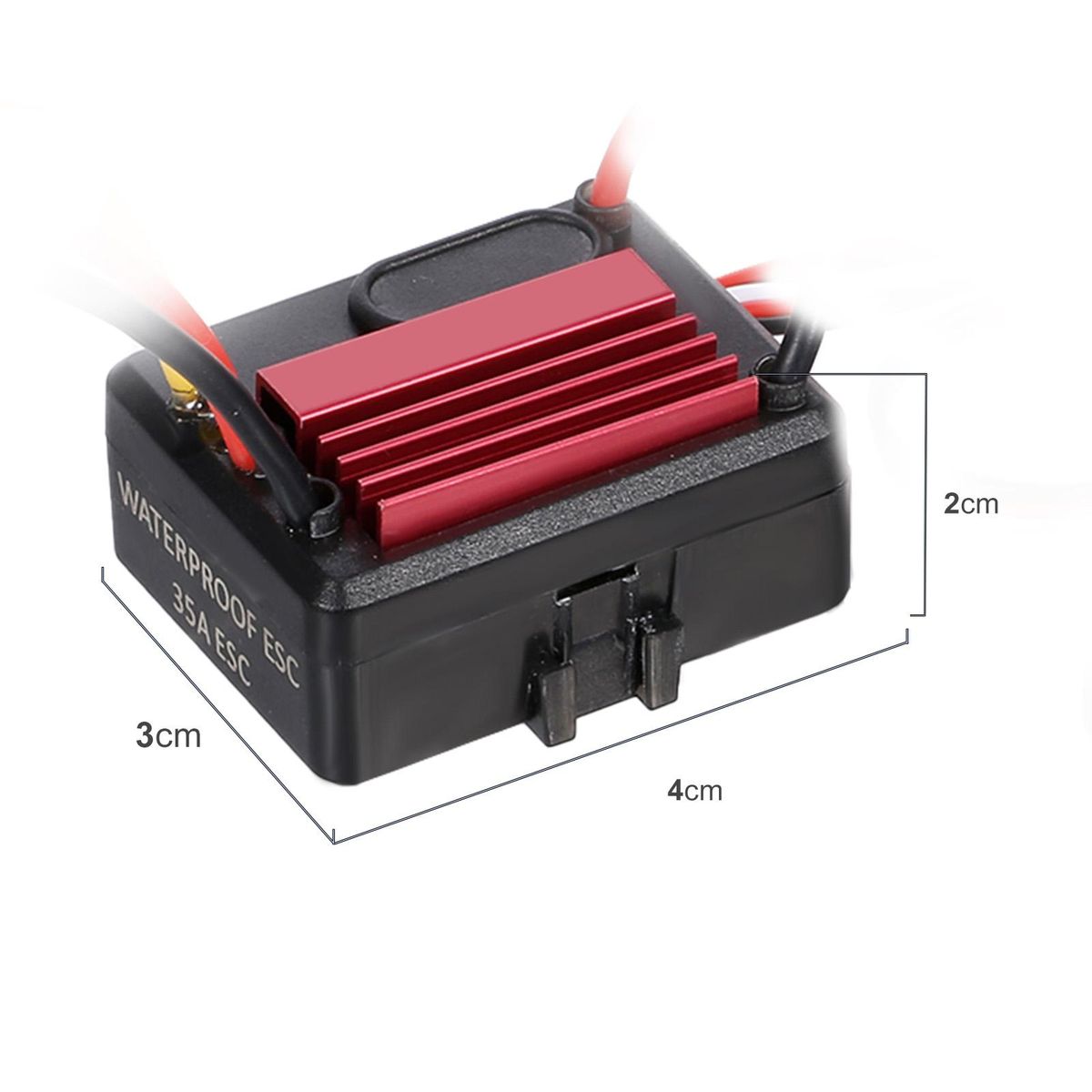 GOOLRC 35A Brushless ESC Electric Speed Controller for 1/16 1/18 RC Car Truck